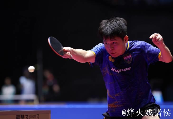 林诗栋4-1击败袁励岑 首次晋级全运会男单决赛